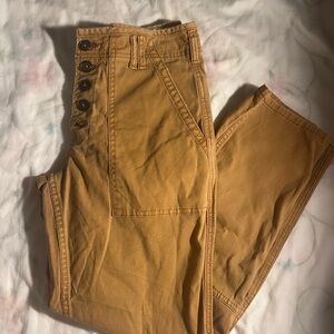 Anthropologie WANDERER Utility Pants - Caramel Brown